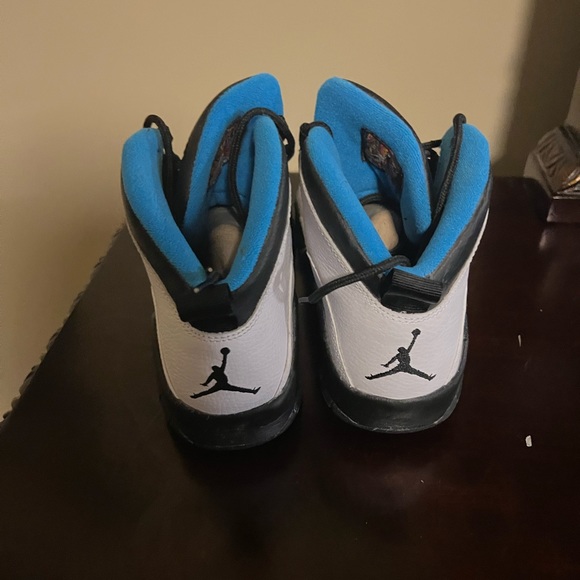 Kids Air Jordan 10 Powder Blues - Picture 1 of 4
